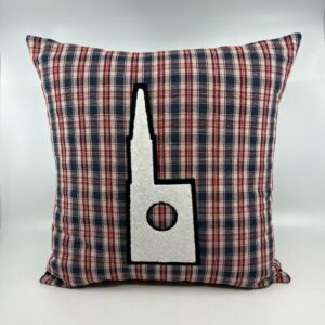 Coussin en kelsch alsacien Cathedrale