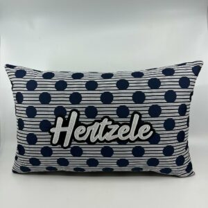 Coussin à pois Hertzele!