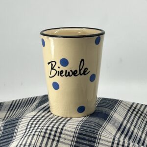 Tasse Biewele,
Pois bleus