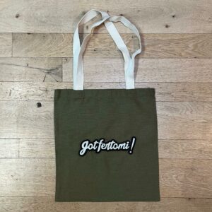 Tote bag kaki Gotfertomi!