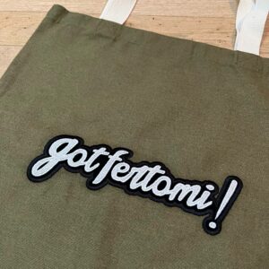 Tote bag kaki Gotfertomi!