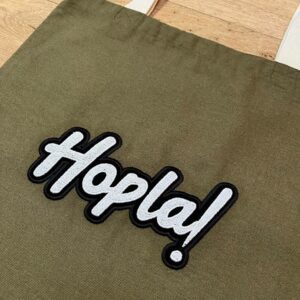 Tote bag kaki Hoplà!