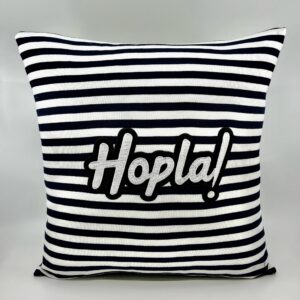 Coussin Hopla ! , Marinière