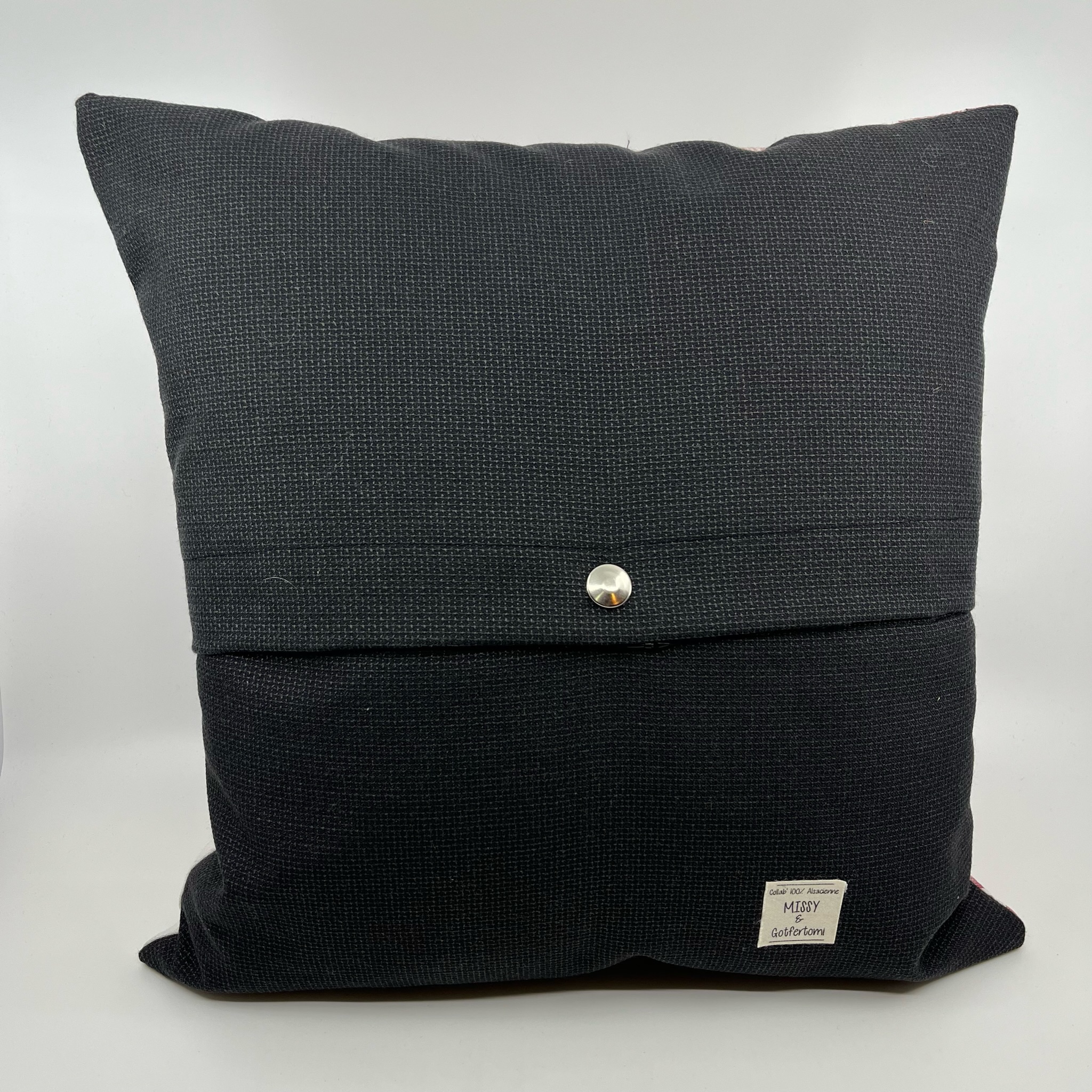 Coussin Schàtzele vert, collab’ Missy – Image 2