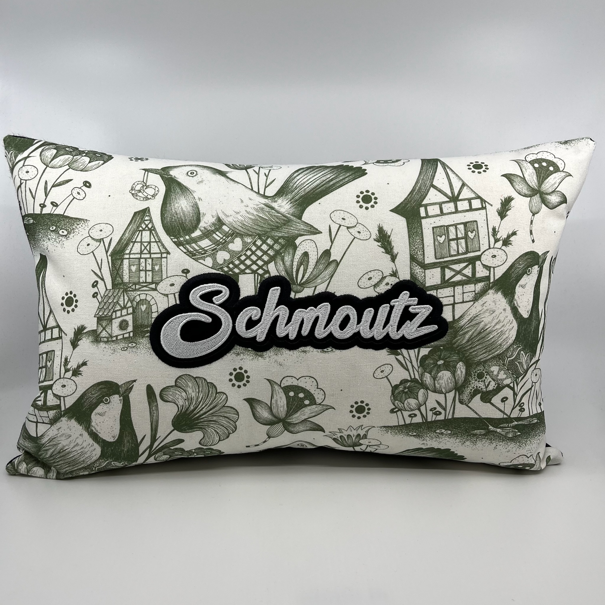 Coussin Schmoutz vert, collab’ Missy