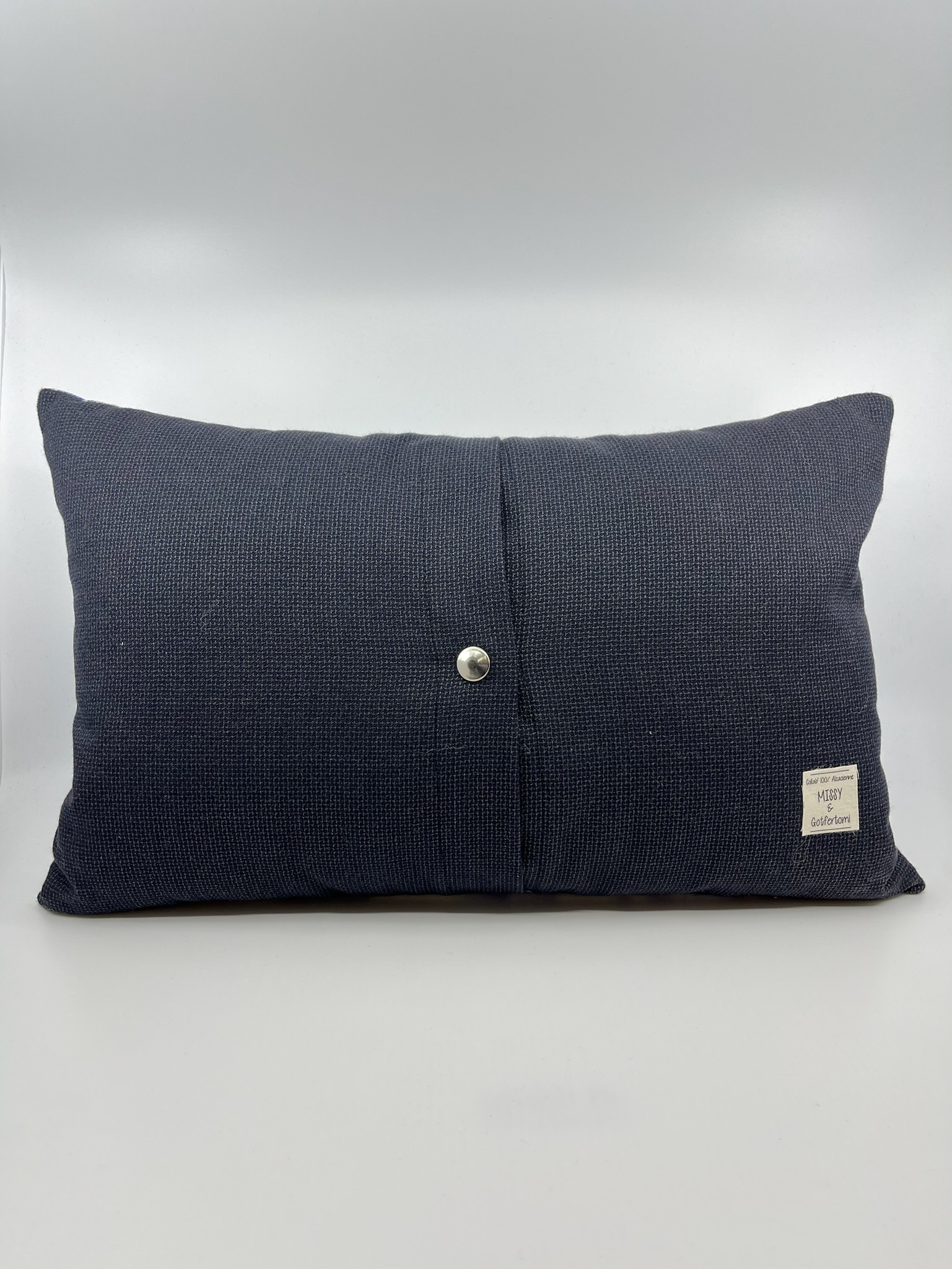 Coussin Schmoutz bleu, collab’ Missy – Image 2