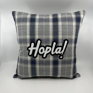 Coussin Hopla !, Kelsch bleu