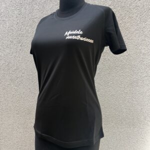 Tee-shirt technique 
“Maïdele Marathonienne”
Noir 
Taille S
