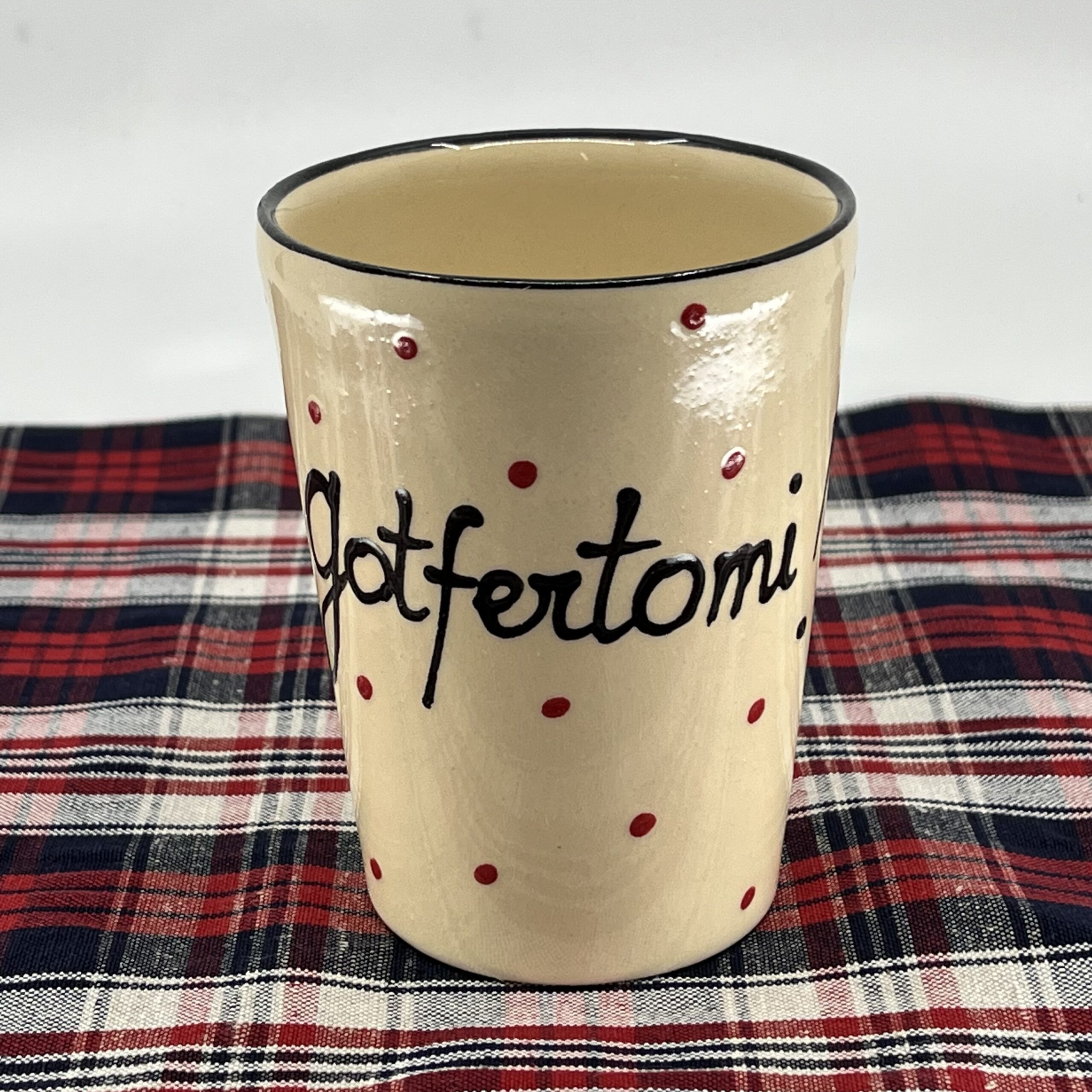 Tasse Gotfertomi !
Petits points rouges