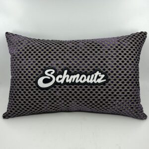 Coussin Schmoutz,
Velours violet