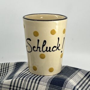 Tasse Schlouk ! Gros pois jaunes