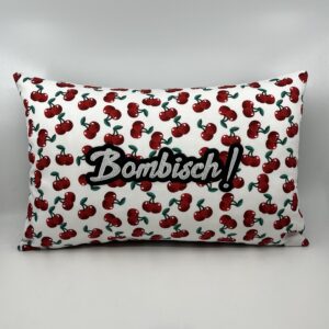 Coussin Bombisch !,
Motifs cerises 🍒