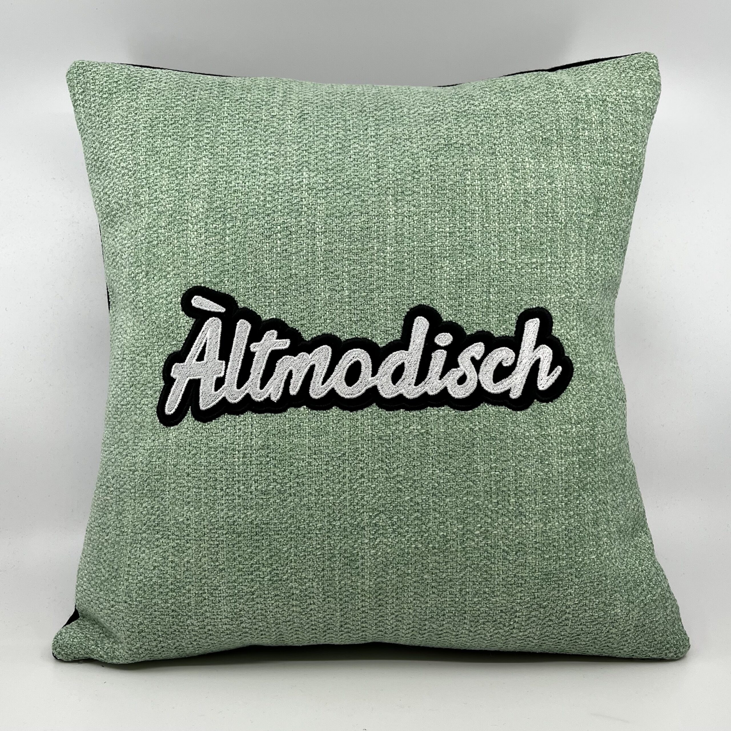 Coussin Àltmodisch,
Toile vert d’eau