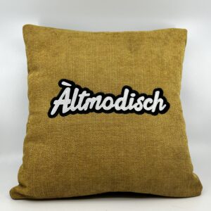 Coussin Àltmodisch,
Toile Ocre jaune