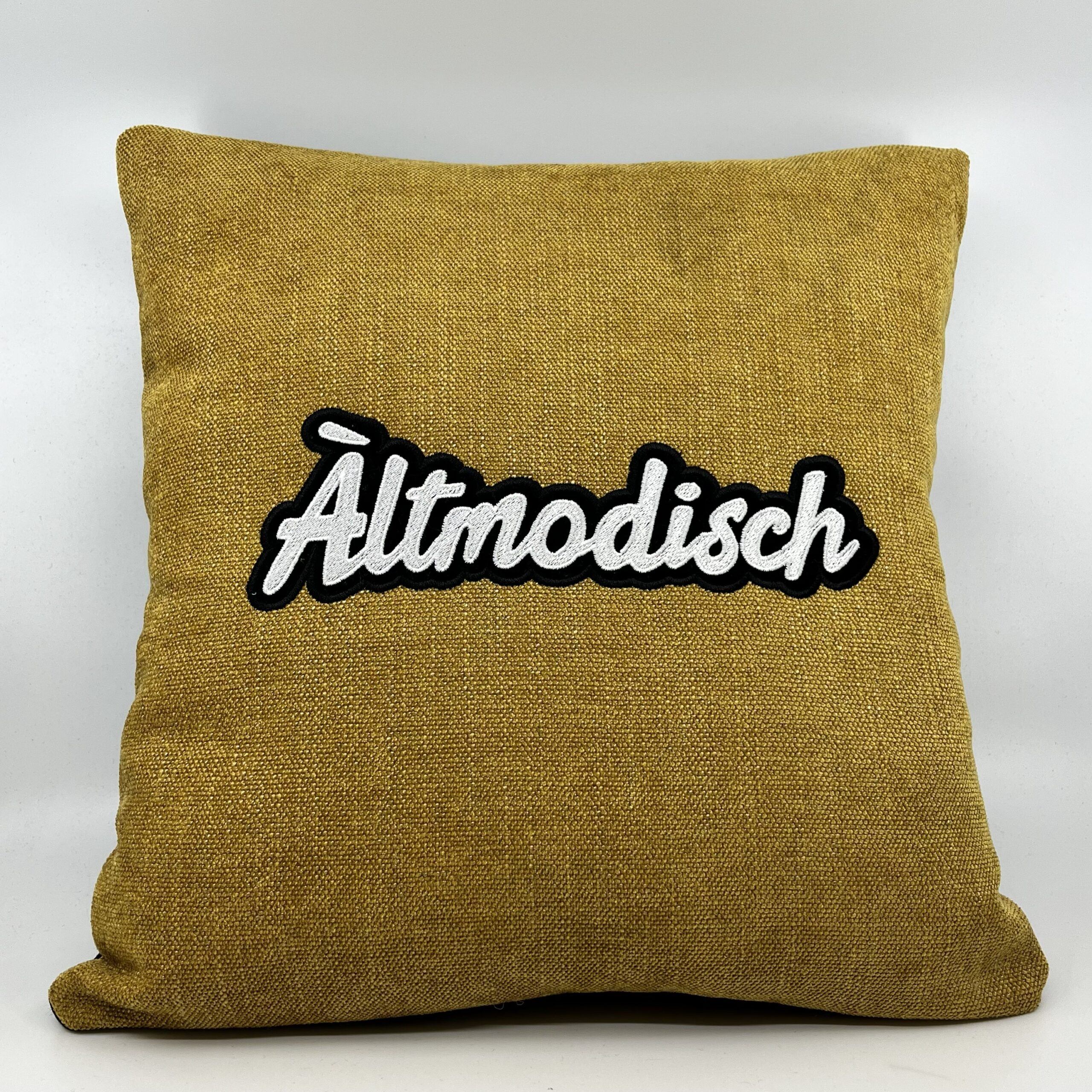 Coussin Àltmodisch,
Toile Ocre jaune