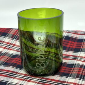 Verre cul de bouteille,
“Bibbele”.