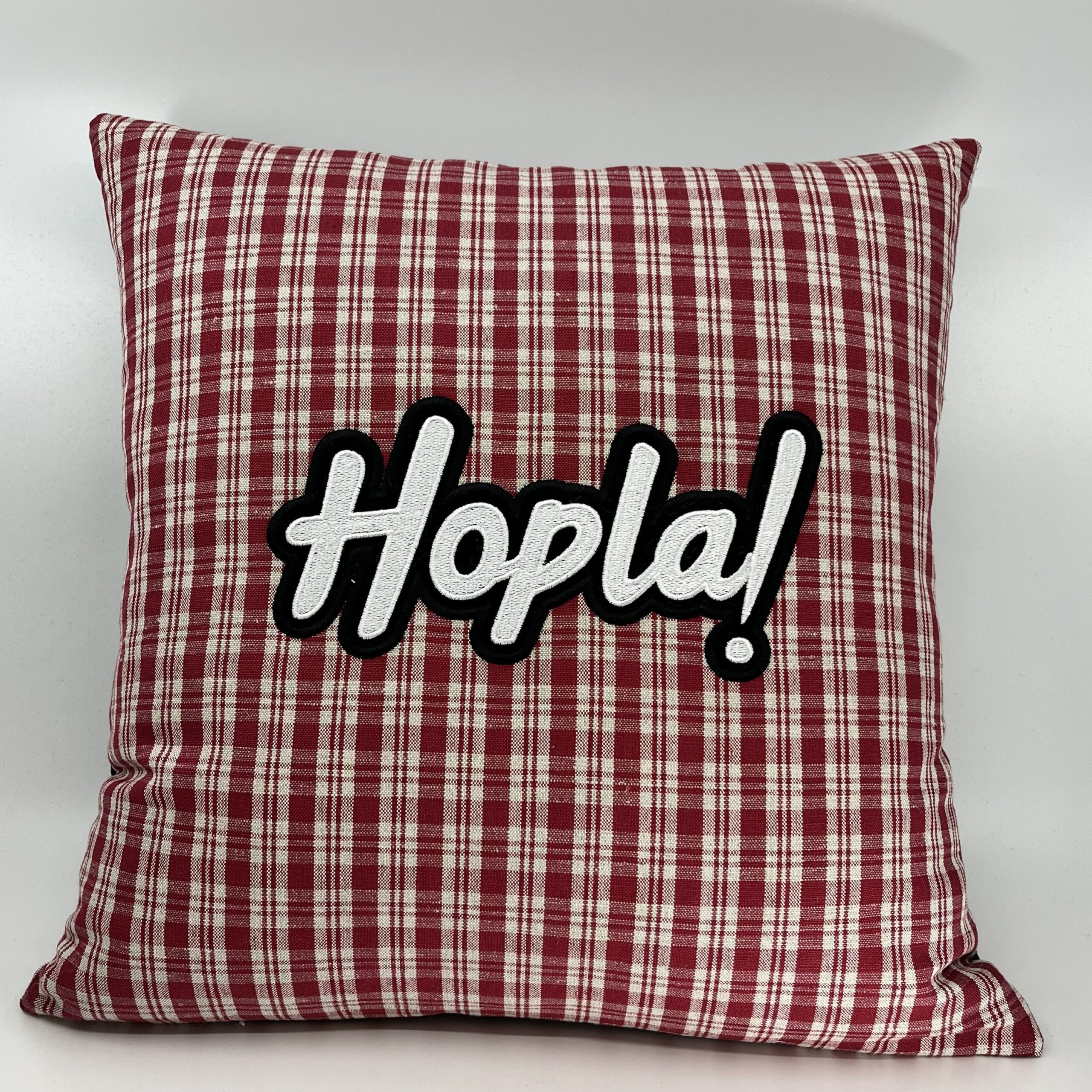 Coussin Hopla !, Kelsch rouge.