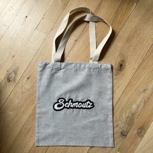 Tote bag Schmoutz,
gris