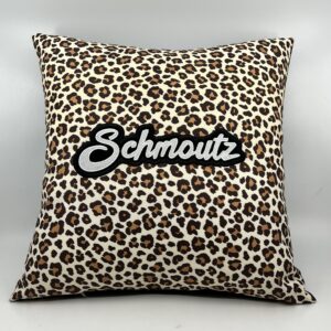 Coussin Schmoutz,
motif Léopard 🐆