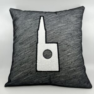 Coussin alsacien motif cathedrale