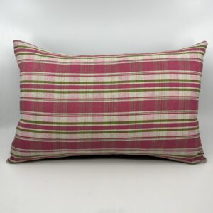 Coussin en kelsch alsacien motif rose