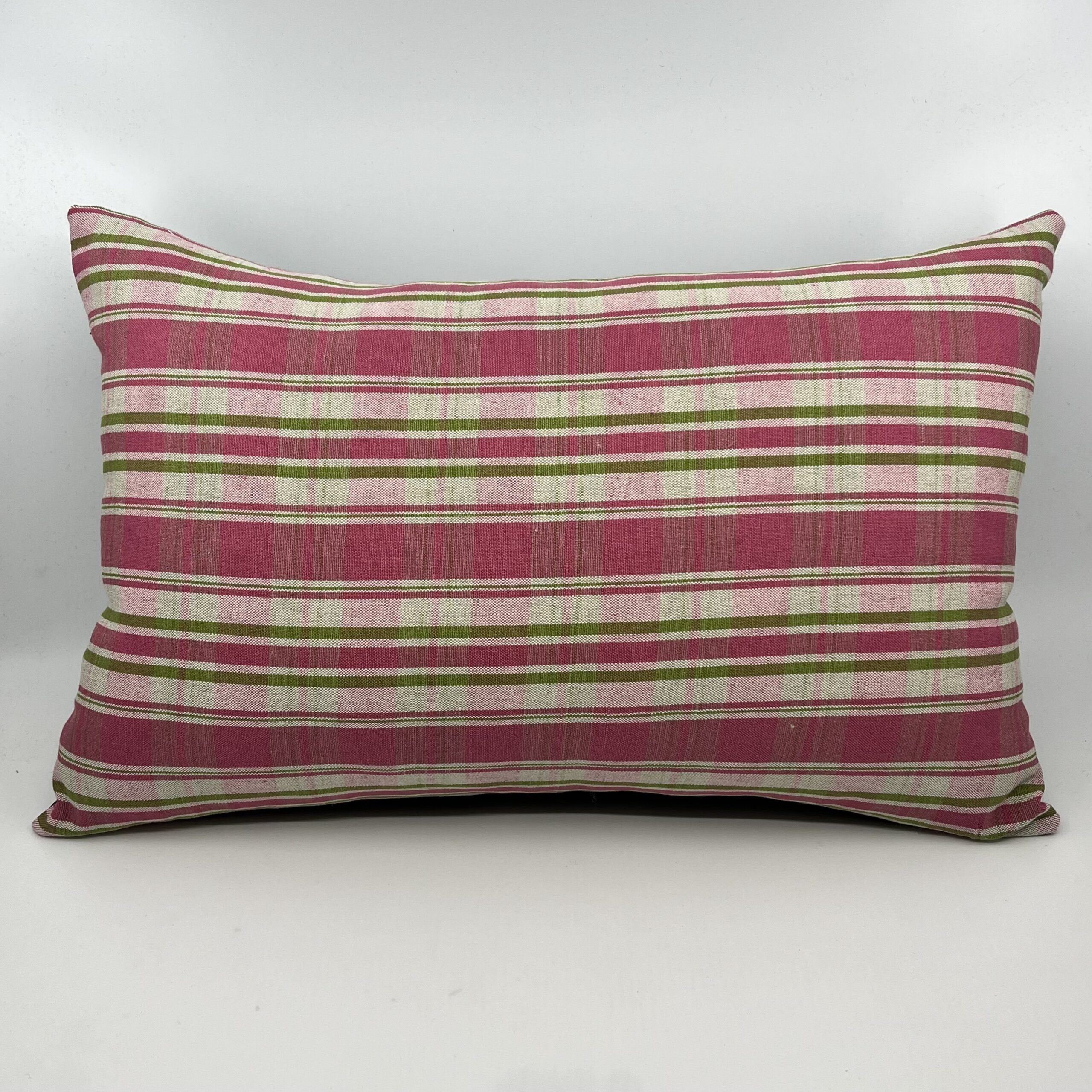 Coussin en kelsch alsacien motif rose