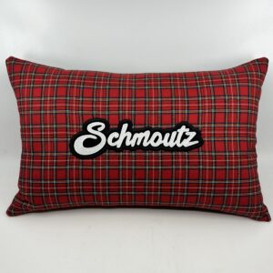 Coussin Schmoutz,
Tartan écossais petits carreaux