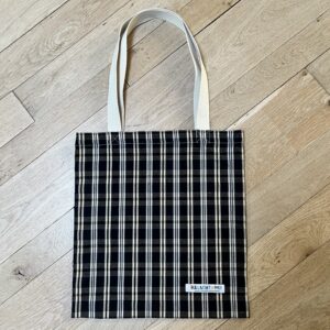Tote bag Kelsch 
Noir/Jaune Émilie