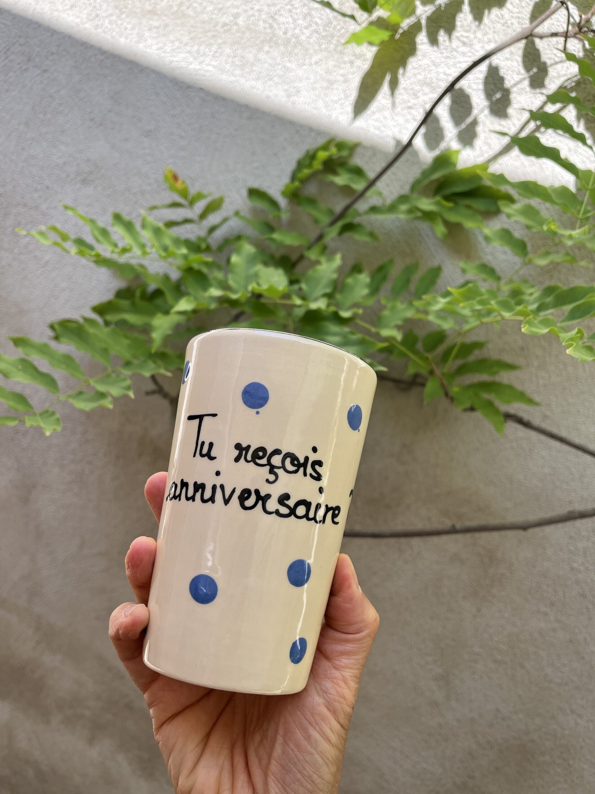 Mug Américain « Tu reçois anniversaire ! » – Image 2