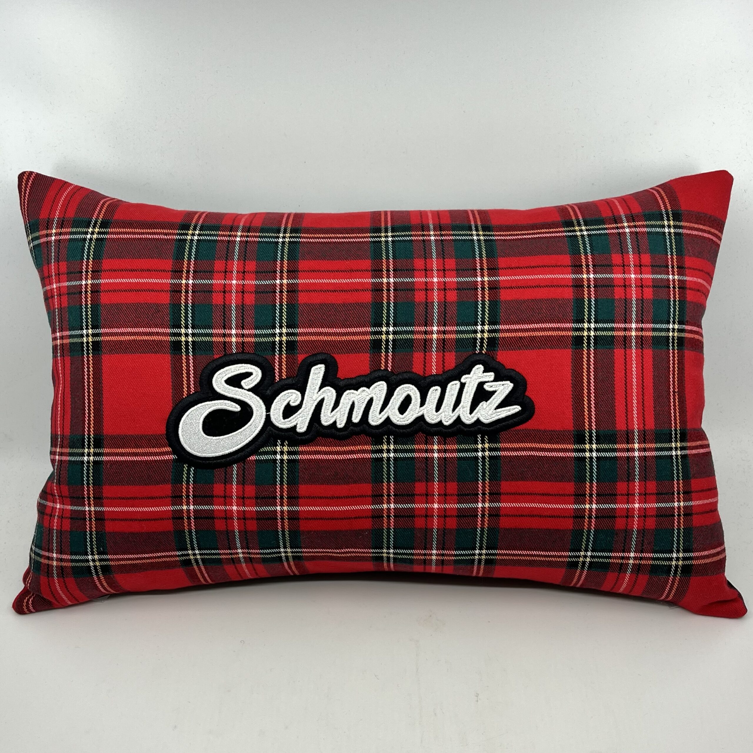 Coussin Schmoutz,
Tartan écossais grands carreaux